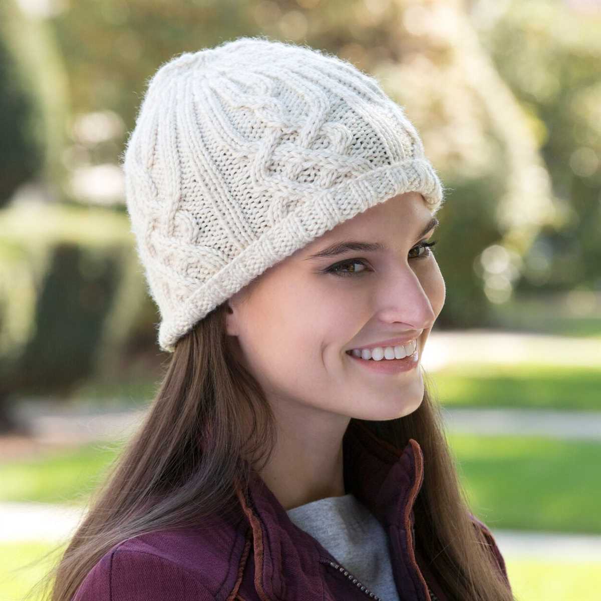 Free knitting pattern beanie