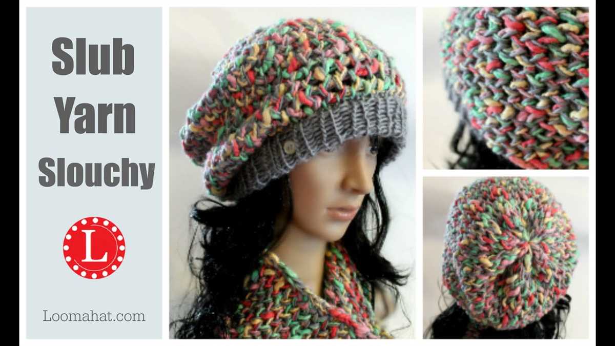 Knit slouchy hat pattern free