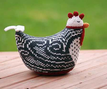 Knitting pattern for chicken jumpers