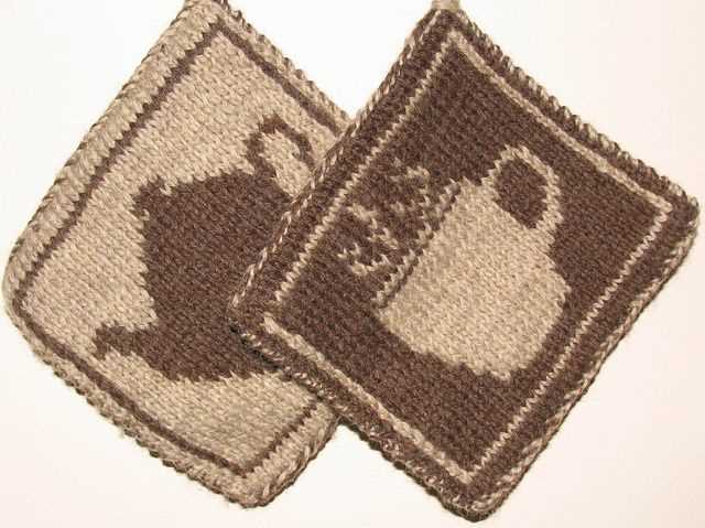 Potholder patterns knitting