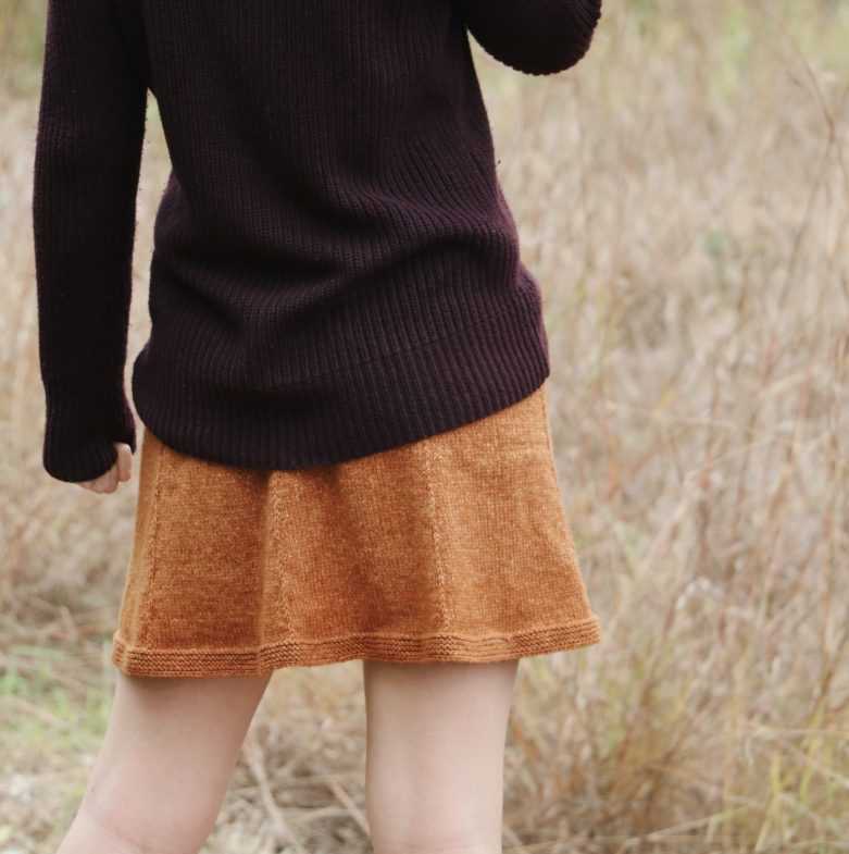 Skirt knit pattern