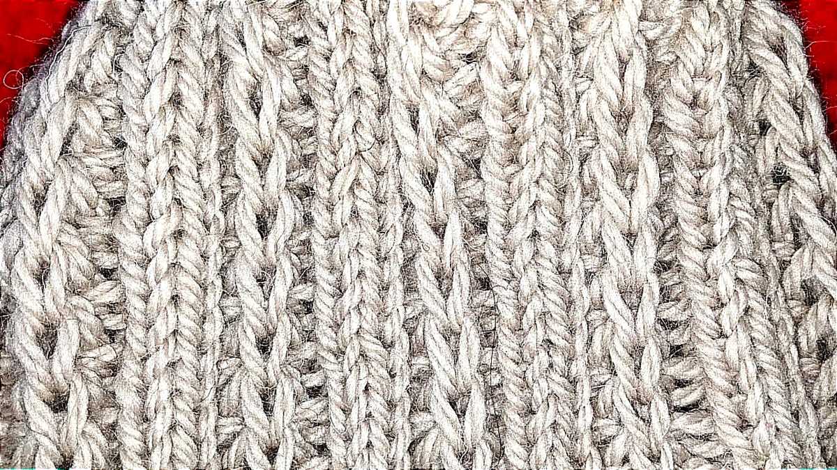 Knit yarmulke pattern