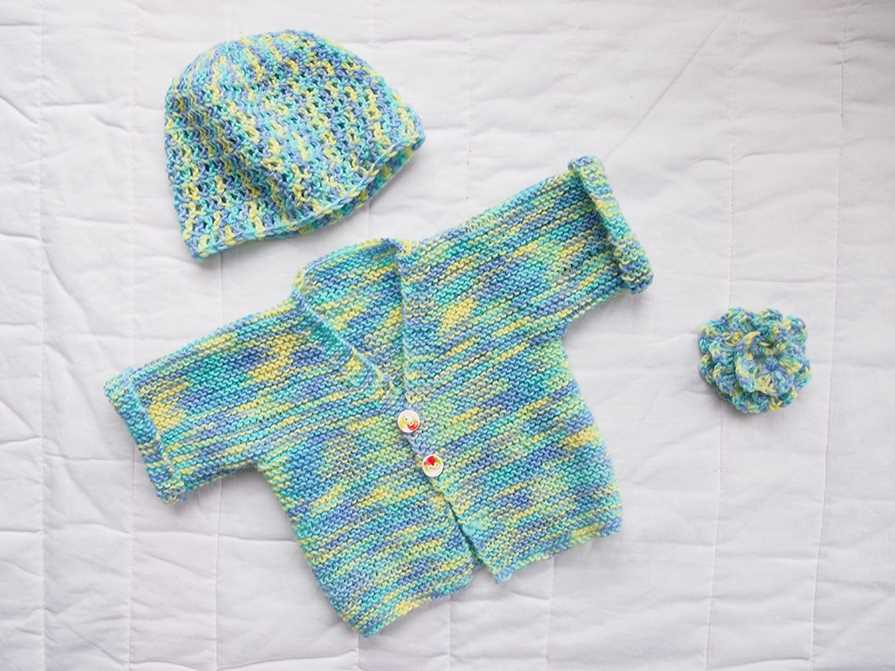Easiest baby sweater knit pattern