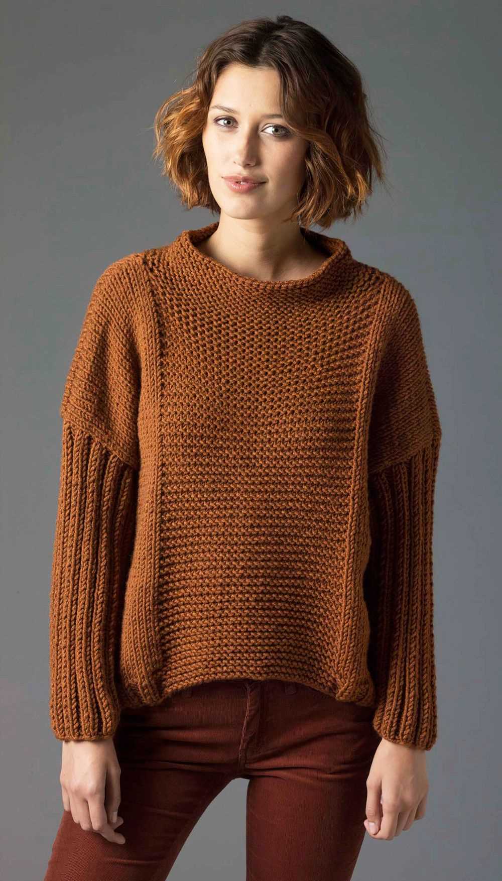 Easiest sweater knitting pattern