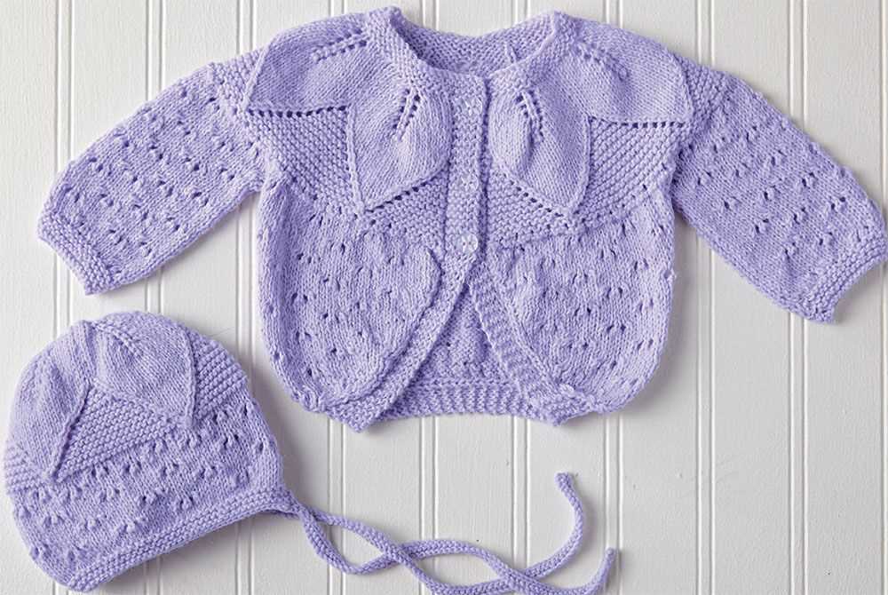 Easiest baby sweater knit pattern