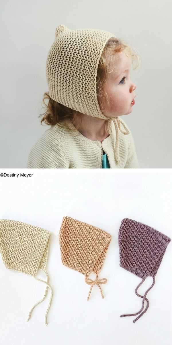 Easy bonnet knitting pattern free