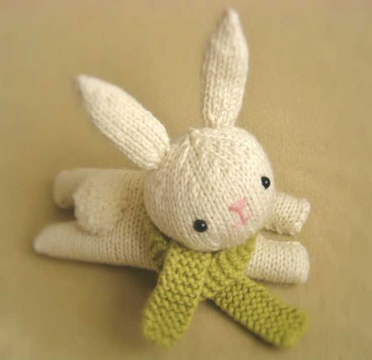 Easy bunny knitting pattern