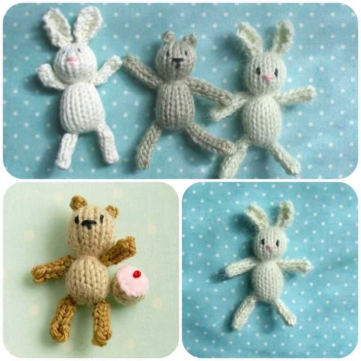 Easy bunny knitting pattern