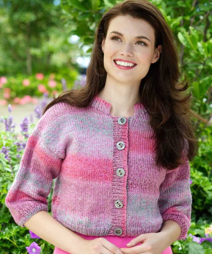 Easy cardigan knitting pattern free