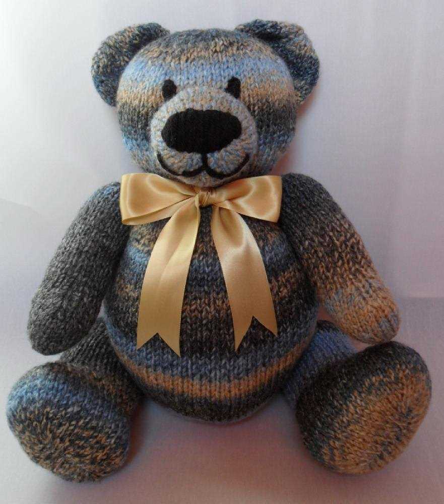 Create Your Own Adorable Bear with This Simple Knitting Pattern Easy knit bear pattern