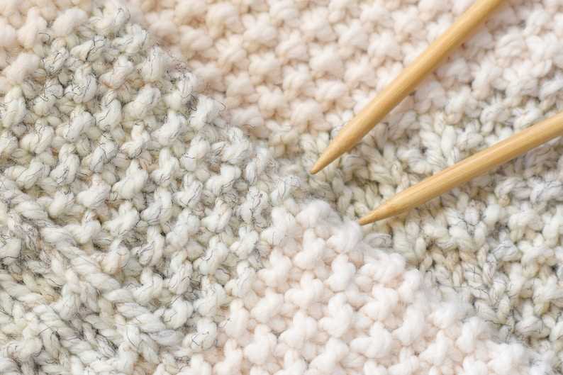 Easy knit blanket patterns free