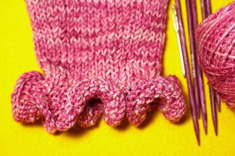 Easy knit boot cuff pattern free