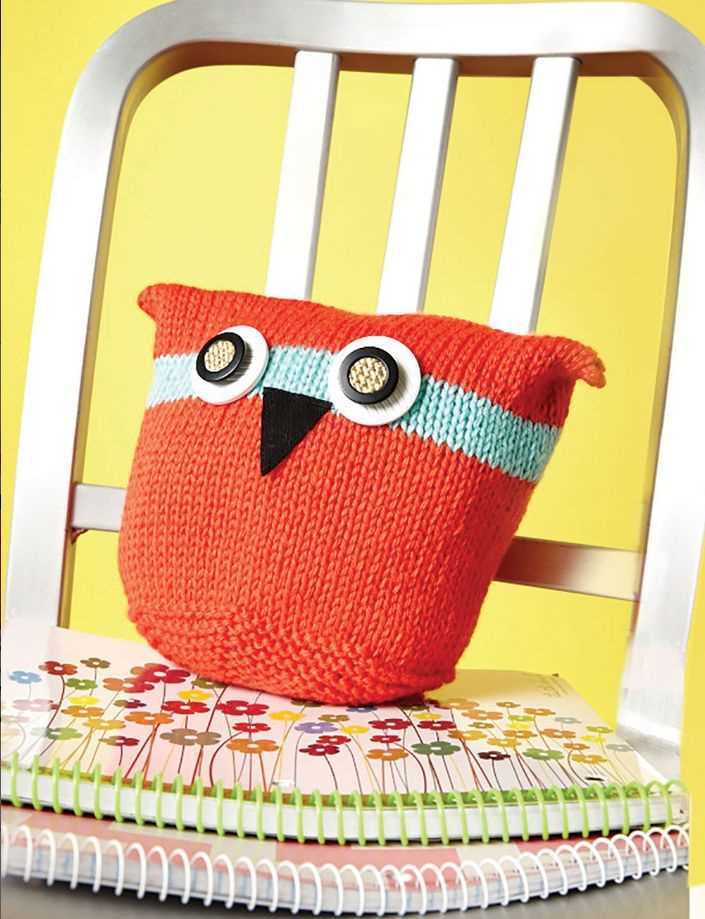 Easy knit pillow pattern