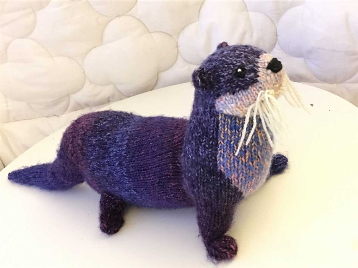 Easy knitted dog toy pattern