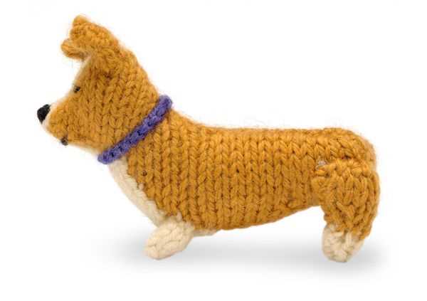 Easy knitted dog toy pattern