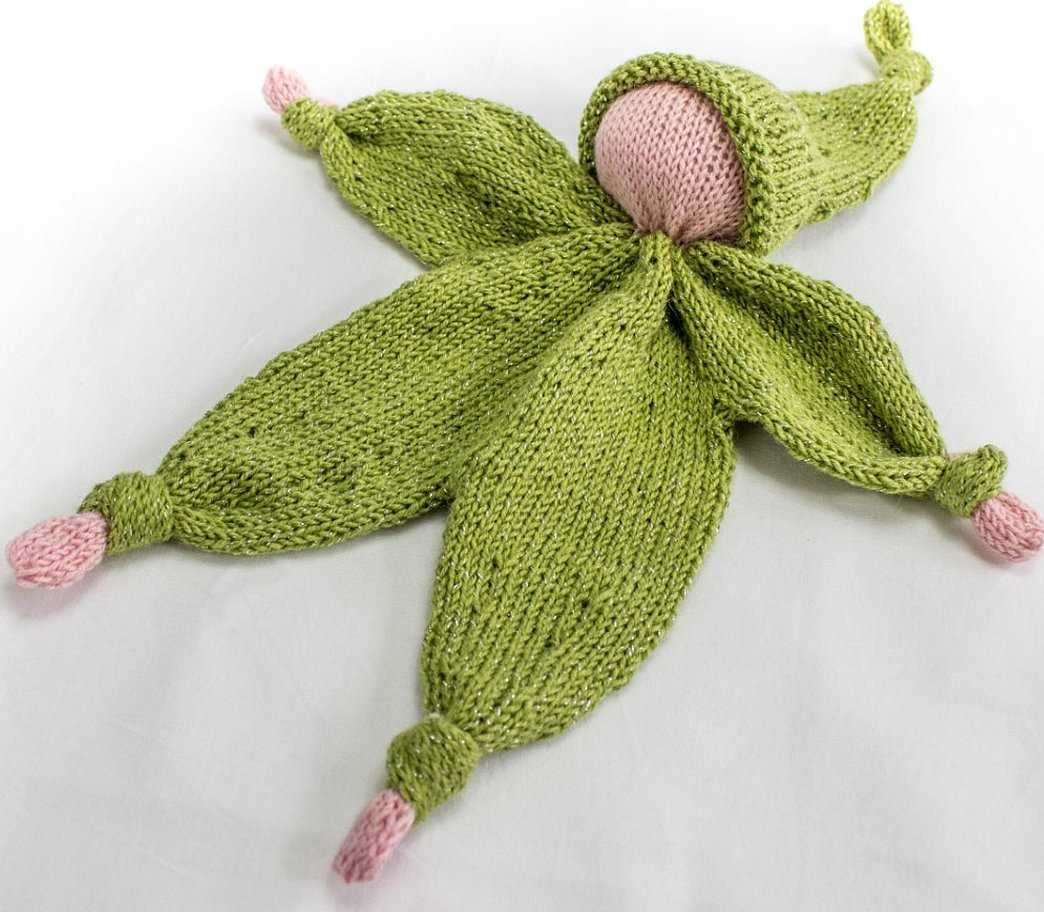 Easy knitted lovey pattern