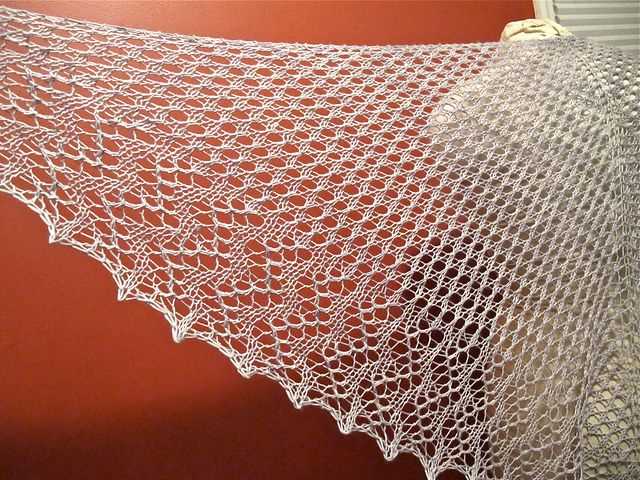 Easy knitted shawl patterns