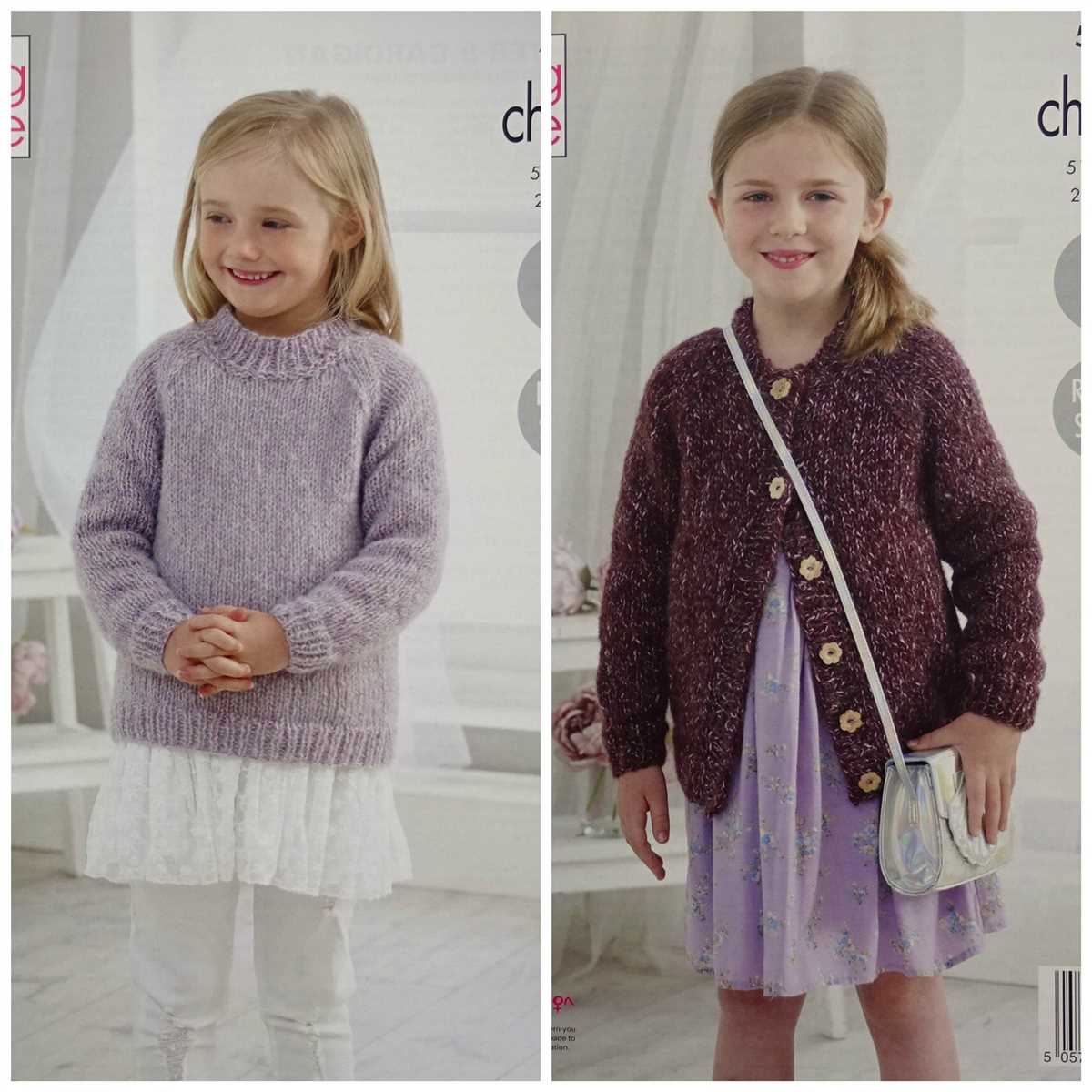 Easy knitting patterns for childrens cardigans