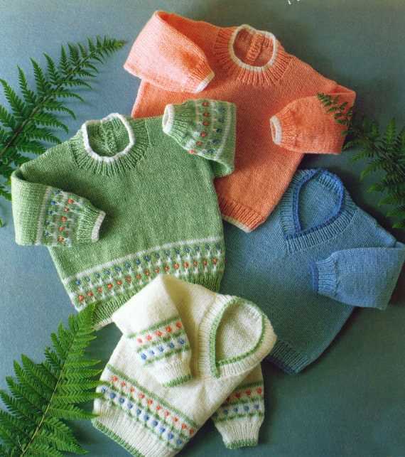 Easy knitting patterns for childrens sweaters