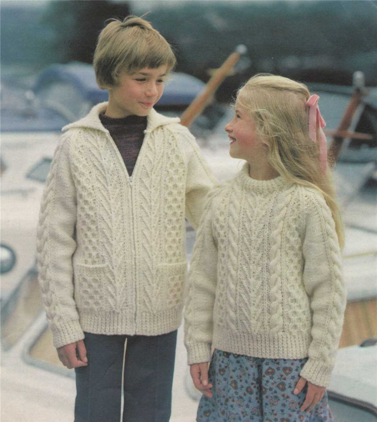 Easy knitting patterns for childrens sweaters