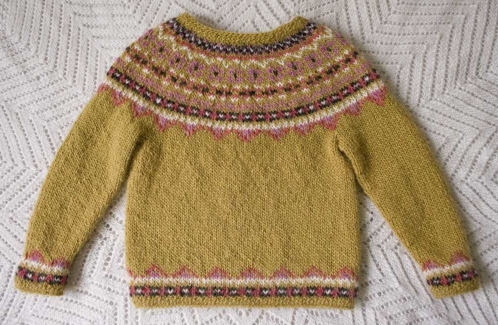 Easy knitting patterns for childrens sweaters