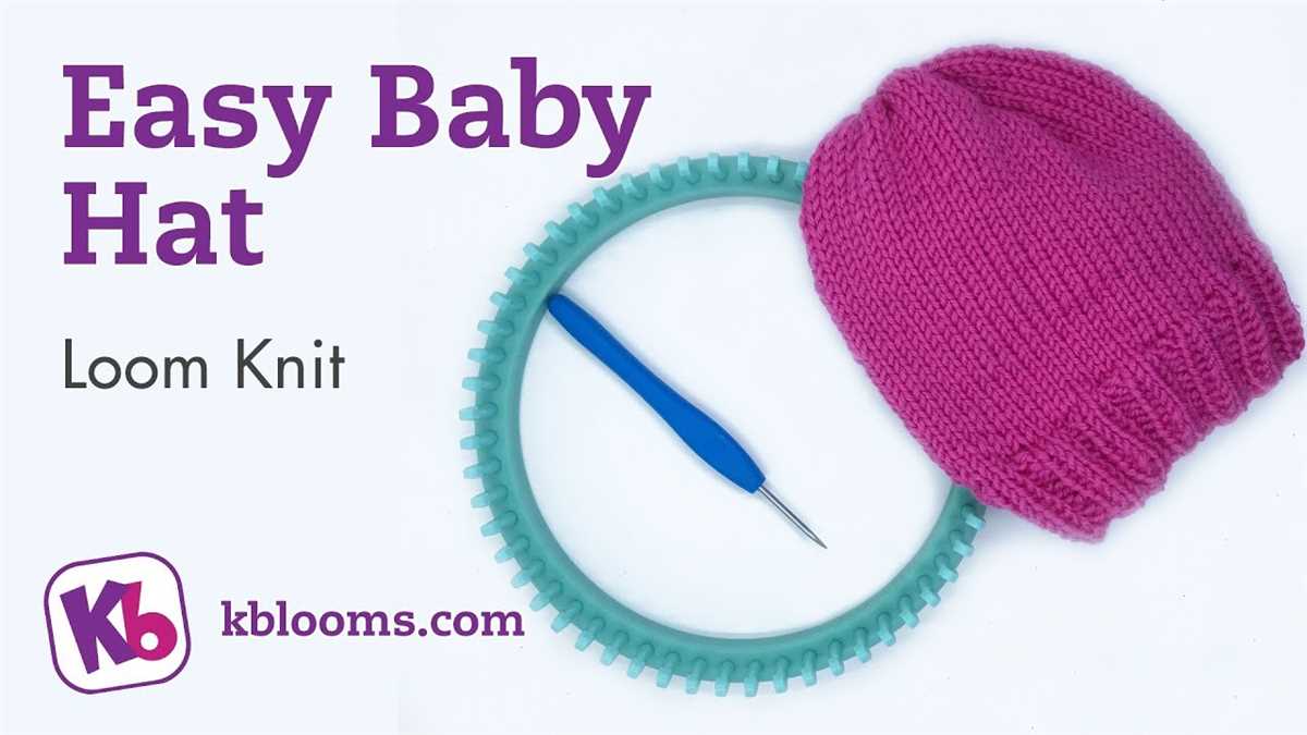 Easy loom knitting hat patterns