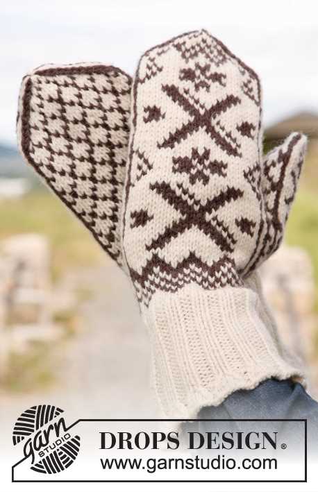 Easy mens mittens knitting pattern