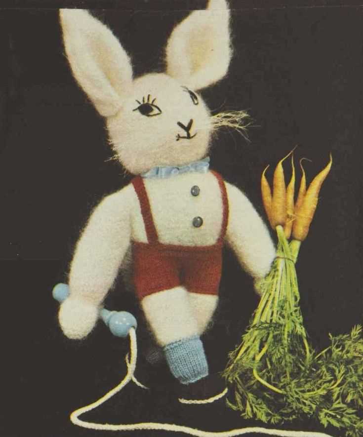Easy rabbit knitting pattern