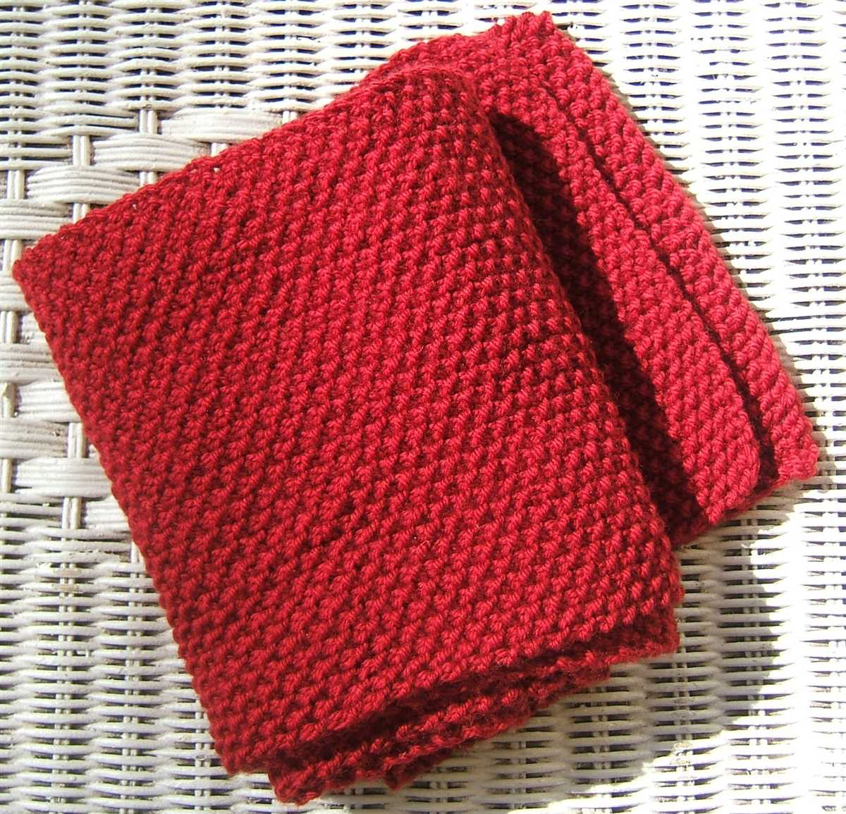 Easy reversible scarf knitting patterns