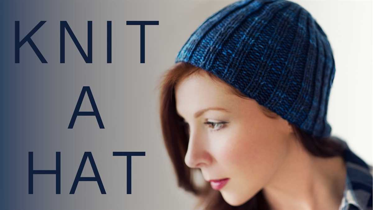 Easy beanie knitting patterns for beginners