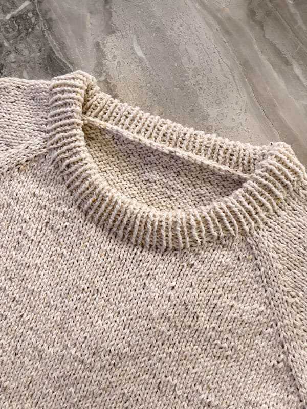 Easy cable knit sweater pattern