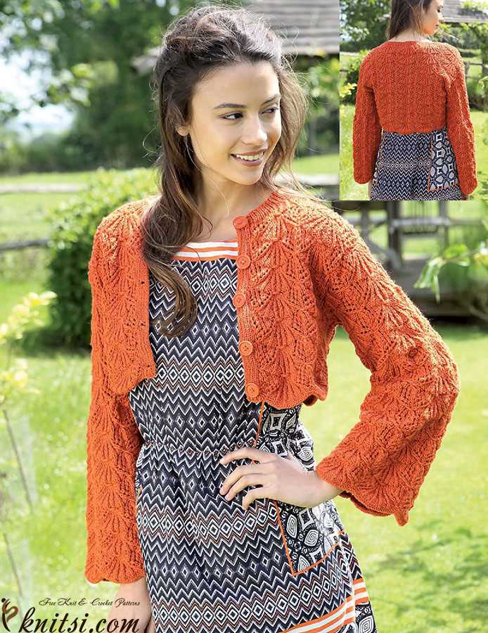 Easy cardigan knitting pattern free