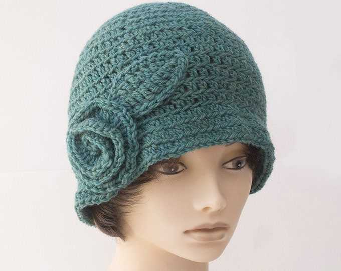 Easy cloche hat knitting pattern