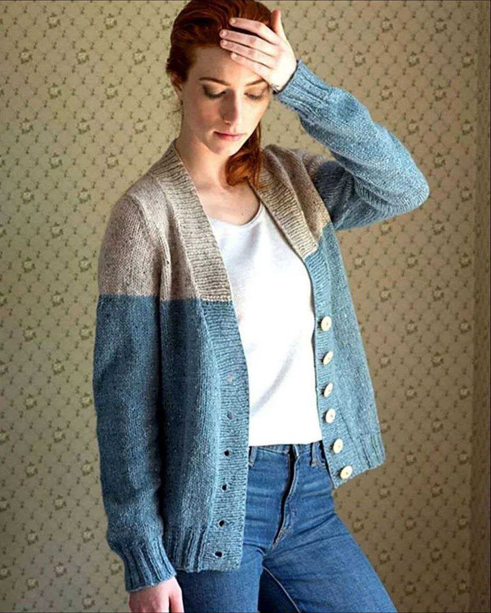 Easy knit ladies cardigan patterns