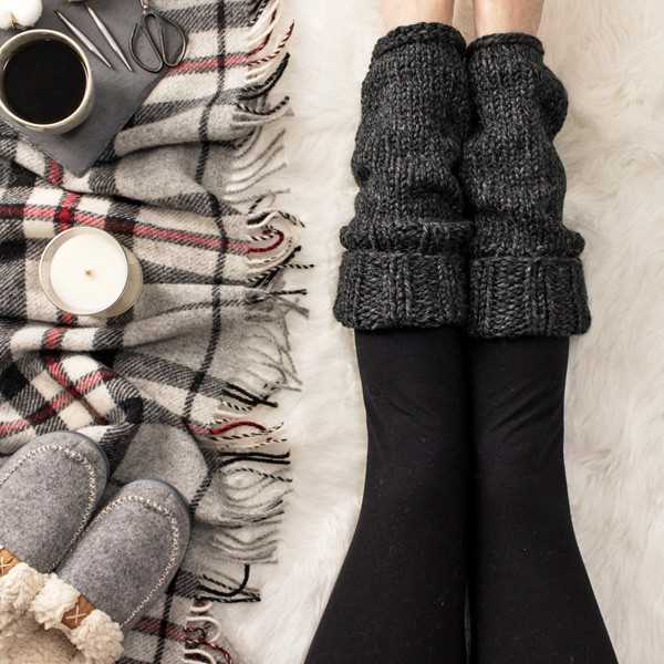 Easy knit leg warmers pattern free