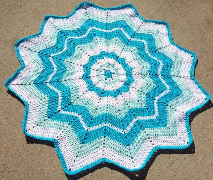 Easy knit ripple pattern