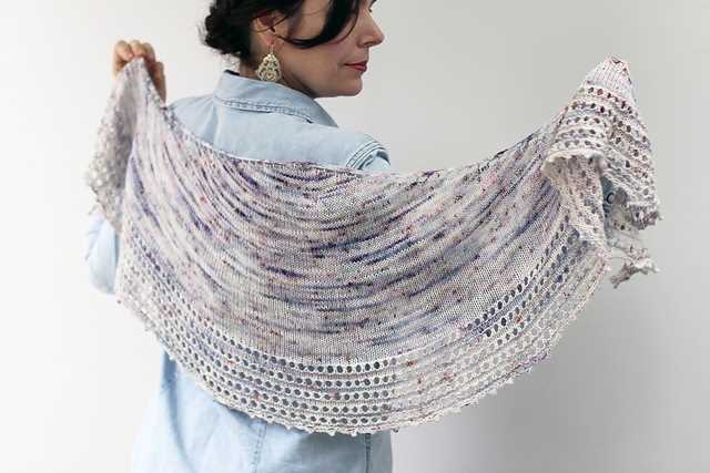 Easy knitted shawl patterns