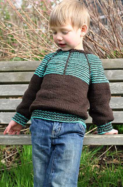 Easy knitting patterns for childrens sweaters