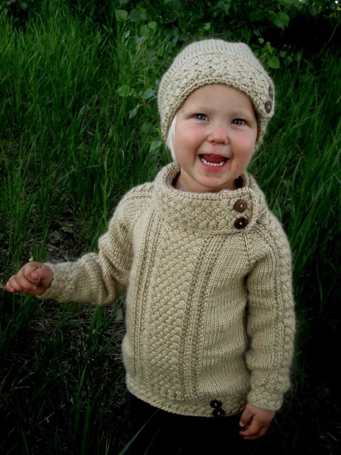 Easy knitting patterns for childrens sweaters