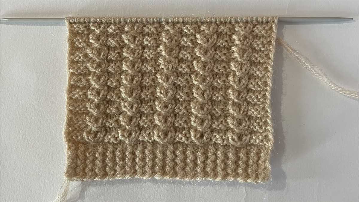 Easy knitting stitch patterns