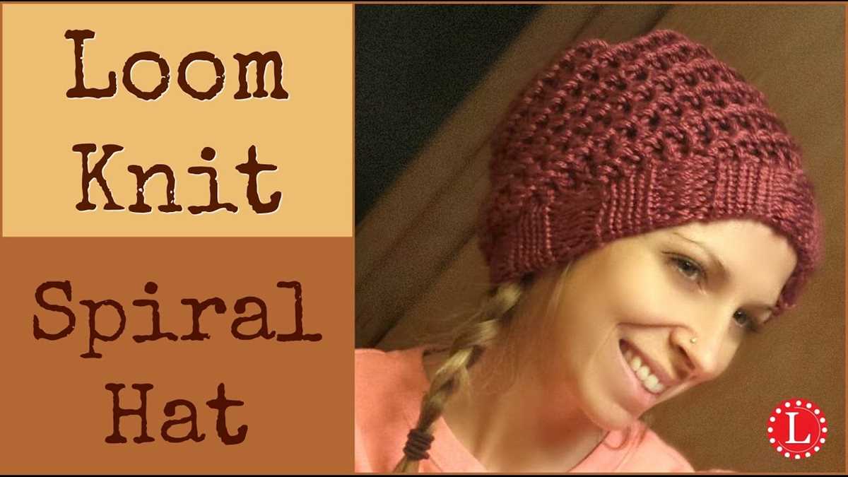 Easy loom knitting hat patterns
