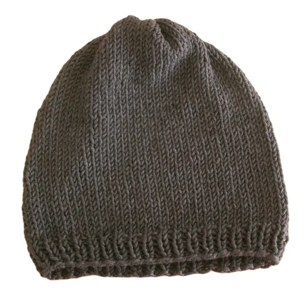 Easy mens hat knitting pattern