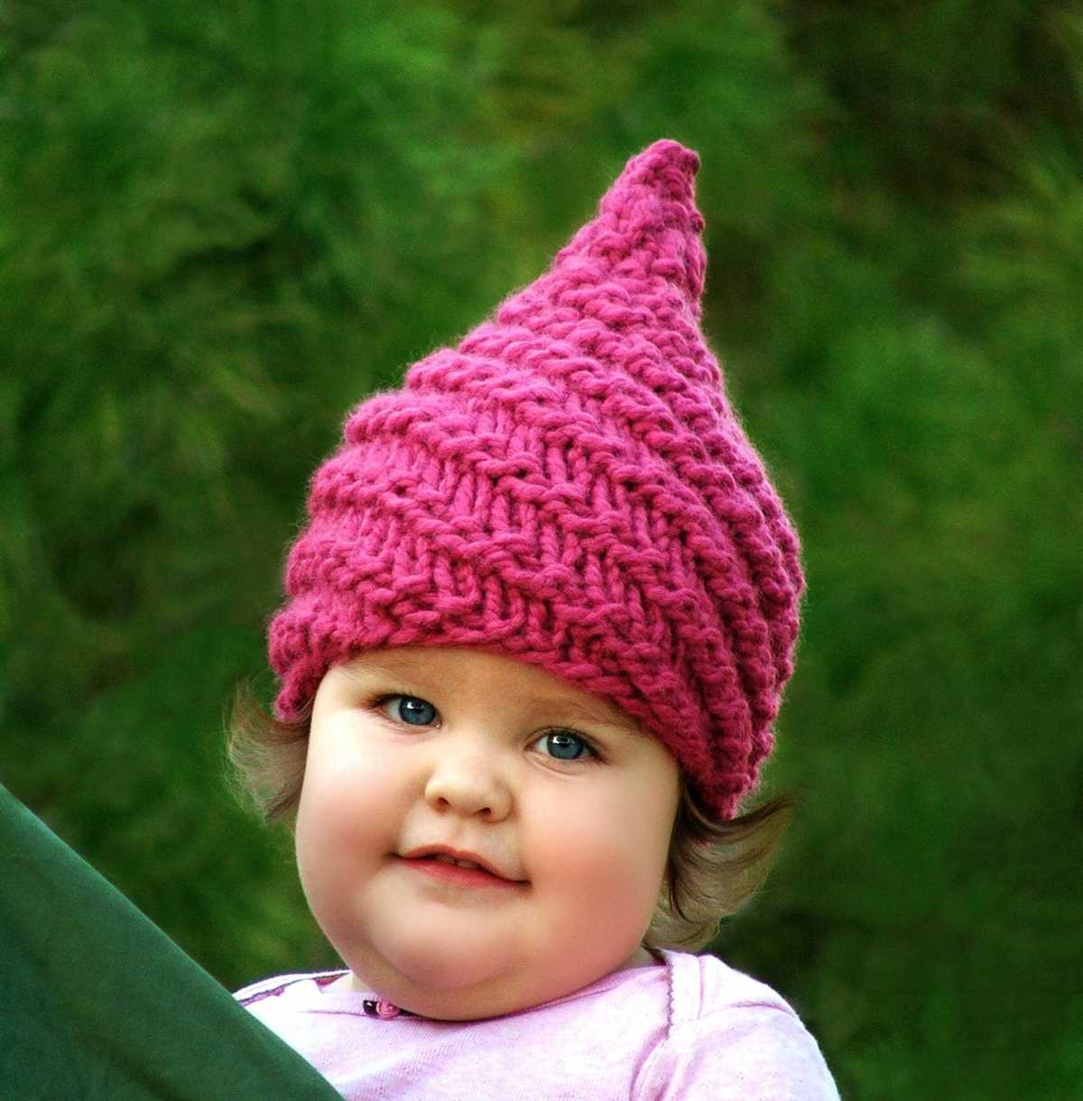 Easy newborn hat knitting pattern
