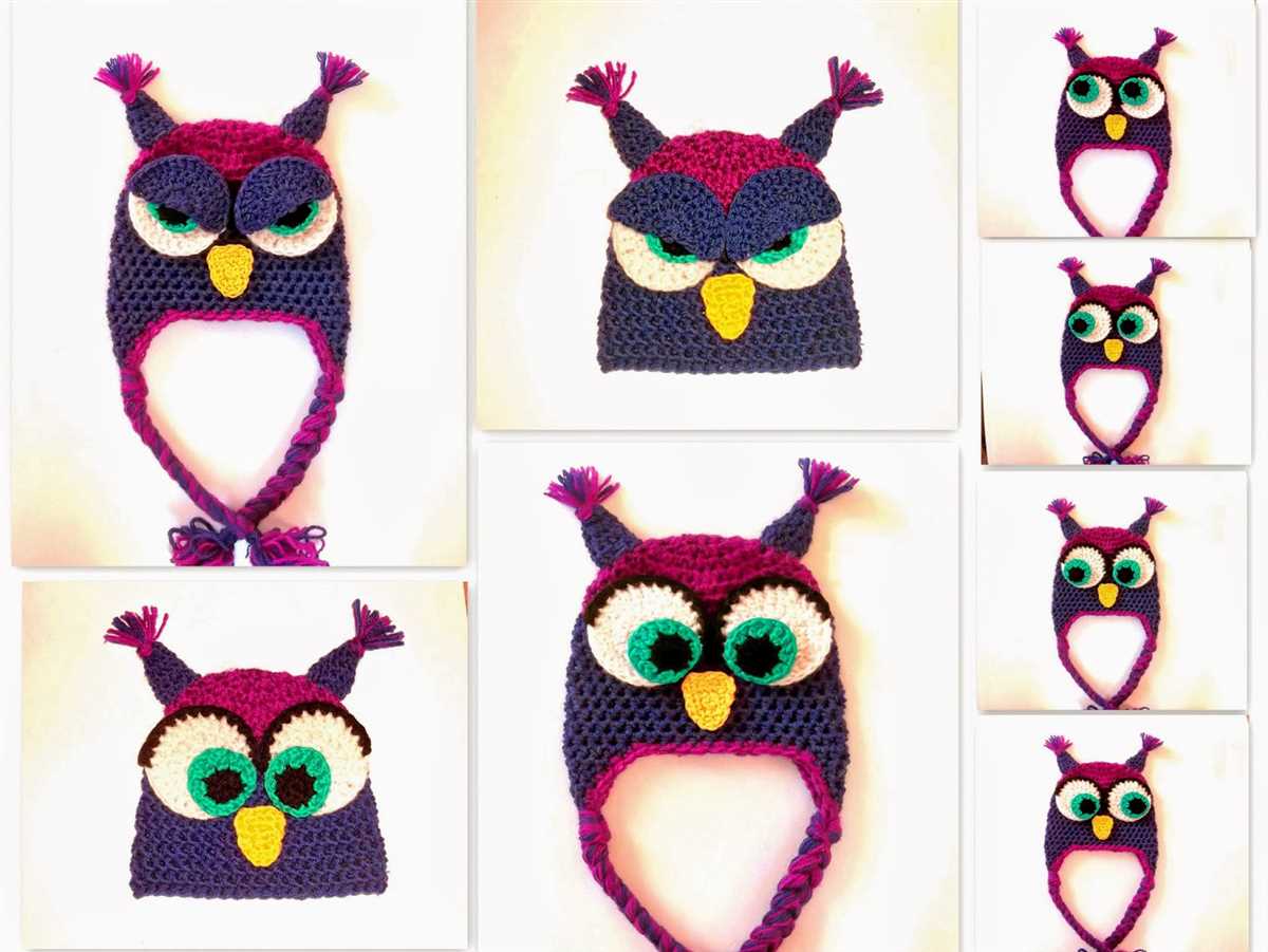 Easy owl hat knitting pattern free