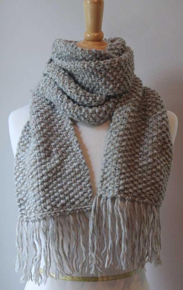 Easy scarf knitting patterns for beginners free