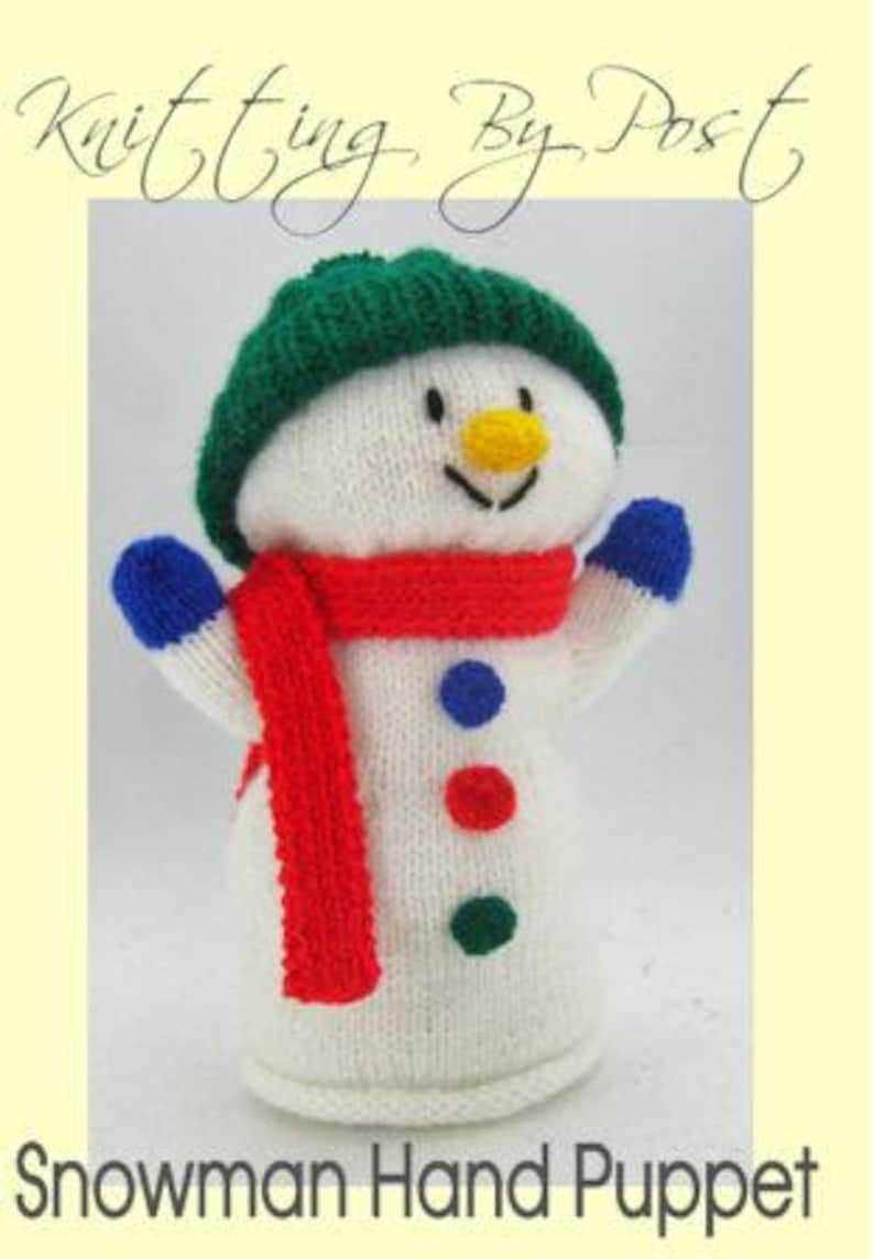 Easy snowman knitting pattern free