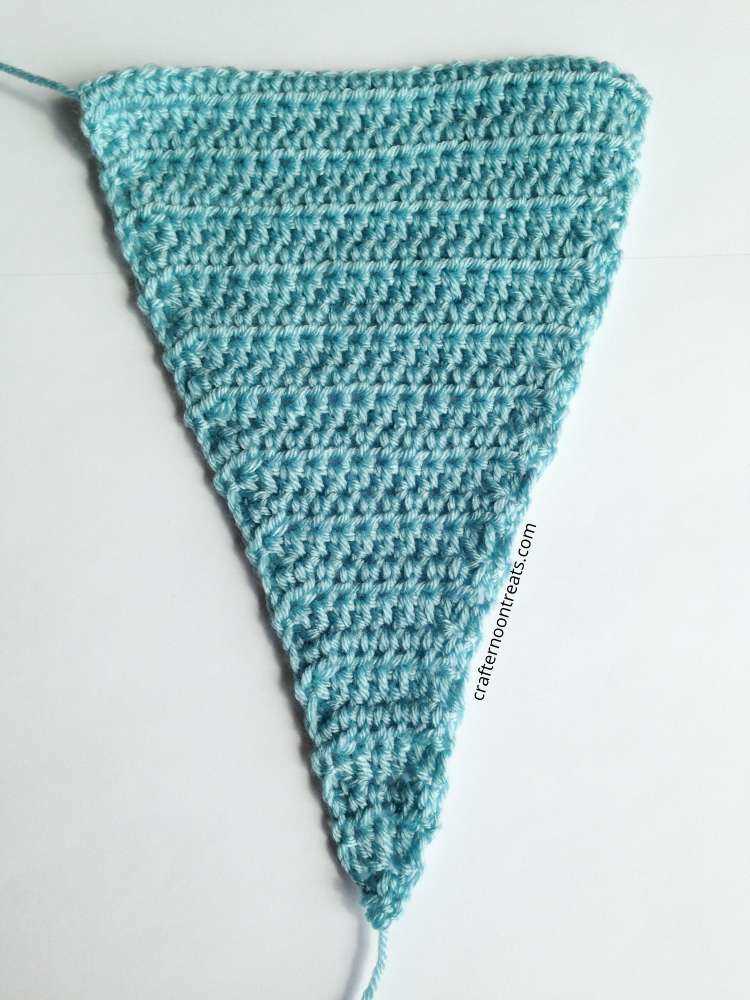 Knitting pattern bunting