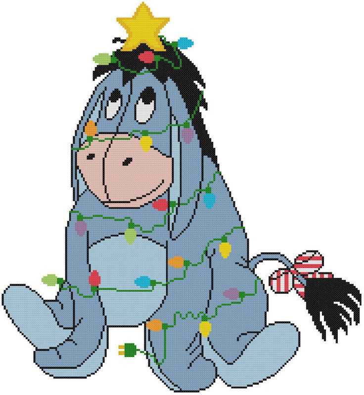 Eeyore knitting pattern