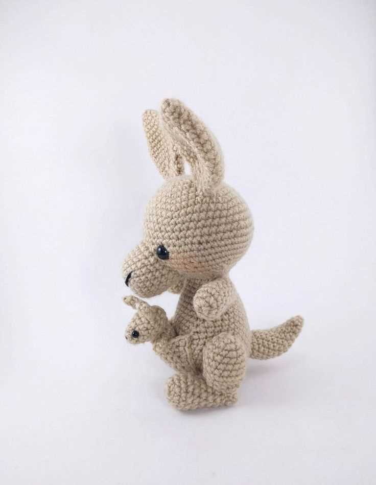 Knitted kangaroo pattern free