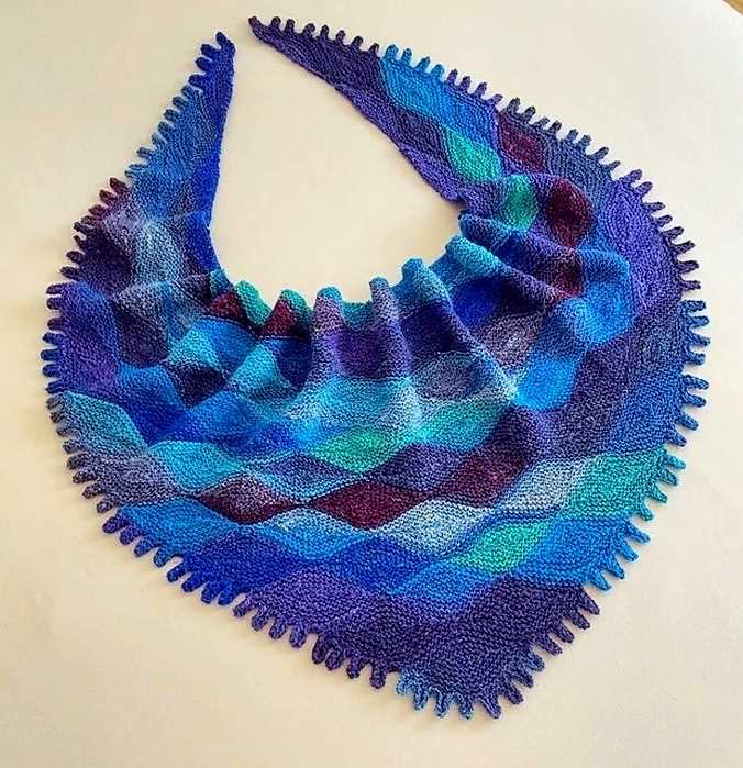 Free scarf pattern knitting